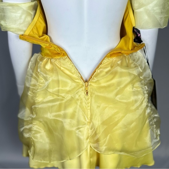 🅽🅴🆆 𝘿𝙊𝙇𝙇𝙎 𝙆𝙄𝙇𝙇 TRICKZ N' TREATZ classic princess dress in yellow, S - Picture 13 of 17